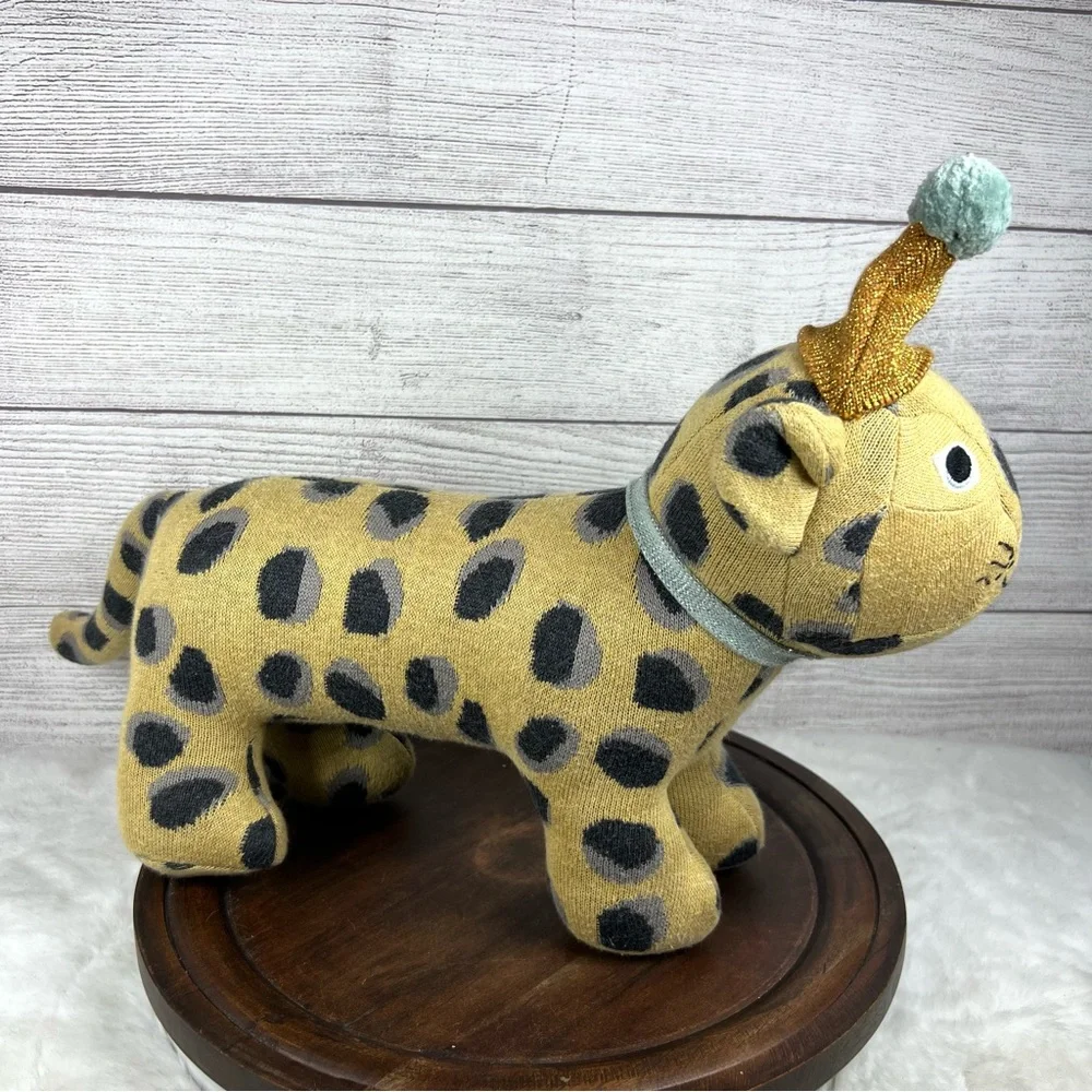 OYOY Baby Elvis Leopard Stuffed Animal Toy Plush